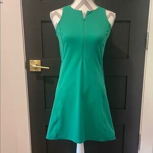 NWOT SPANX Vibrant Green Athletic Mini Dress